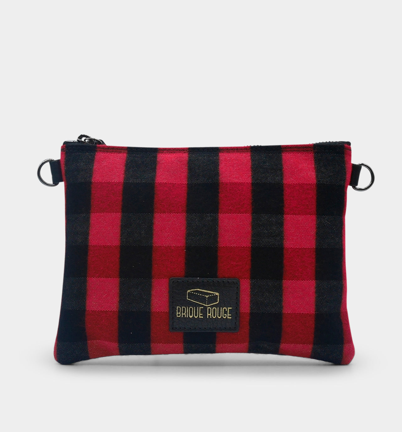 Pochette Zip en tartan