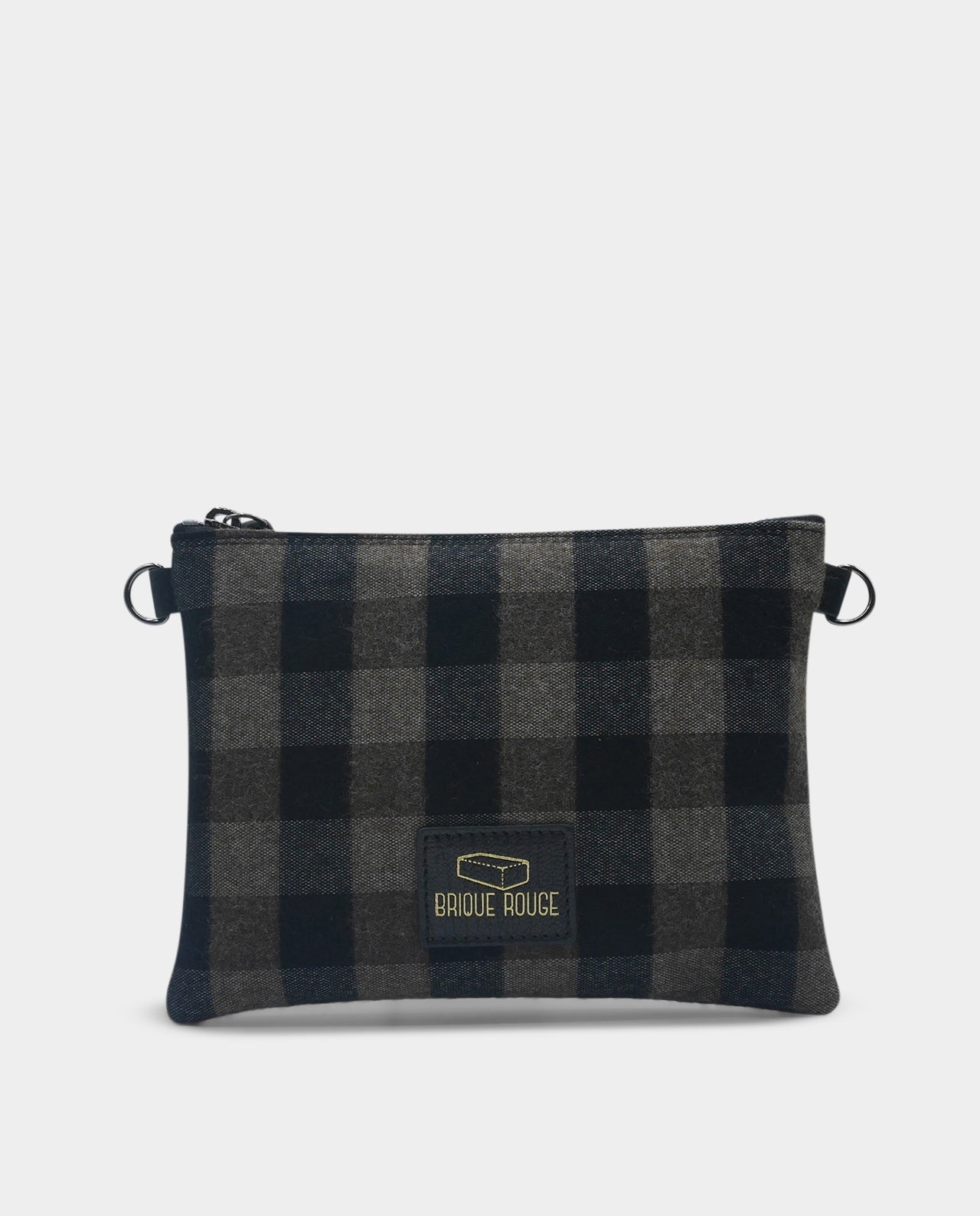 Pochette Zip en tartan