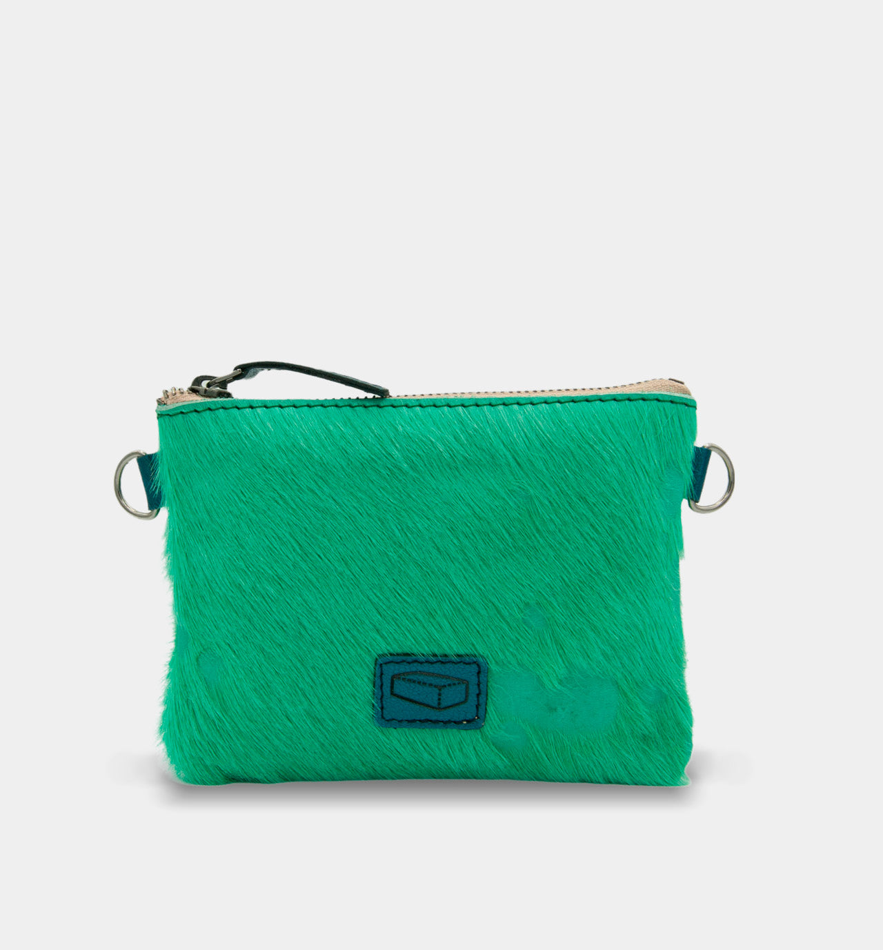 Mini Pochette Brique Zip - Pony